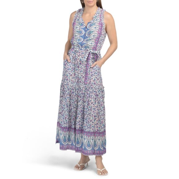 WALKER AND WADE Lavender Alexis Maxi Dress